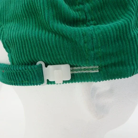Special Export Young-An‎ Hat Cap Strap Back Green Corduroy Otto Rope Vintage - Picture 8 of 13